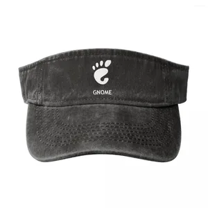 Caps de bola Linux Gnome Baseball Cap Hats Sun Visor Visor Top Sports Tennis Running