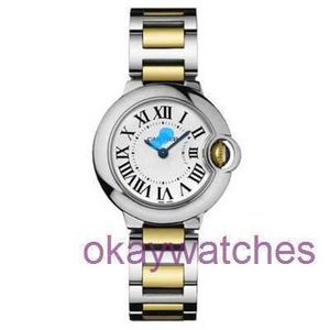 AAAA Cratre Designer Wysokiej jakości automatyczne zegarki OFF Blue Balloon Women Watch W69007z3 z oryginalnym pudełkiem