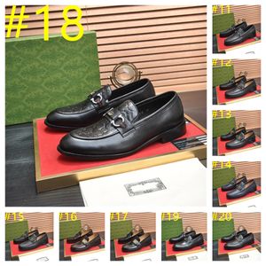 28Model Luxury Poene Poe Sapatos formais Man de couro real Oxfords Spring Men Itália Sapatos de vestido de grife da Itália sapatos de casamento para masculino tamanho grande 38-46