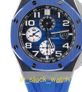 Aiibipp zegarek luksusowy projektant offshore 26405CE automatyczny mechaniczny zegarek męski