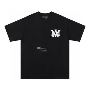 Summer Mens Tees Tops Korn Womens camiseta moda moda estilo rua estilo algodão curto de manga Plus Tamanho Round Man Camiseta 240520