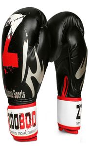 1 Пара MMA MUAY THAI BOXING GLOVES SANDA KUNGFU WUSHU FIGHATER TRASING SAND BACK Professional Boxing Gloves Sport Safety5870567