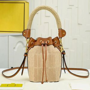 Дизайнерская сумка Buckte Bag Montresores сумочка роскошная кожаная кожаная сумка для плеча Классическая двойная f Женская мини -принте