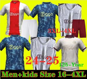 المشجعون لاعب 24 25 Tadic Soccer Jerseys Bassey Berghuis Third Black Kit Klaassen Bergwijn Marley 2024 2025 Home Away Football Derts Men Kids Uniforms Crocyff 3XL 4XL