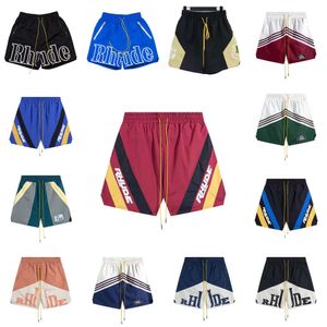 shorts de grife rhude shorts massh malha shorts de natação de verão calças de praia rhude mascul