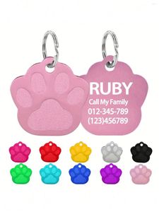 Tag de cachorro tags de gato personalizado etiquetas personalizadas para nametag pequeno gravação a laser