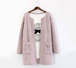 new Women sweater Knitted Casual Winter Autumn Outwear Long Sleeve cardigan3215178