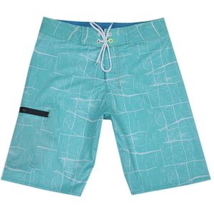 Sıcak satış dört taraflı elastik hızlı kurutma düz renkli kaplıca sörf baskılı plaj pantolon 3d erkek fitness şort m520 40