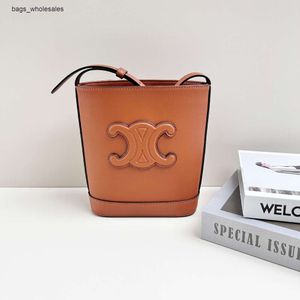 65% di sconto sui sacchetti di design sono esportati online Small Genuine Leather Womens Bag Mini estate in croce di alta qualità a spalla singola a spalla singola Arch Bucketlzb8
