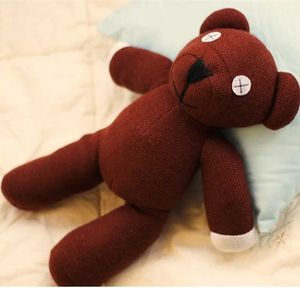 Fyllda plyschdjur HomePageProduct DisplayReal Mr. Bean Plush Teddy Bear Toy Cute Staffed Toy Doll Creative Gift D240520