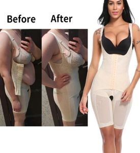 Women039S Open Bust Corset Body Sigh Reducer Figh Reducer Control Shapewear Bodysuit Fajas Colombianas Slimming Underwear4617577