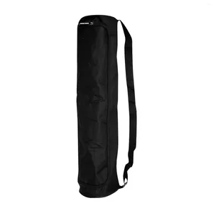 Sacchetti da esterno impermeabile per sacchetto da yoga leggero esercitazione palestra portatile fitness cinghia regolabile in tessuto oxford pilates black beach