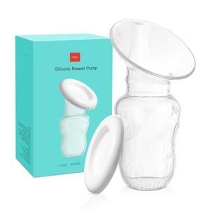 Breastpumps Silicone manual breast pump 4oz with strong suction Real milk pump WX