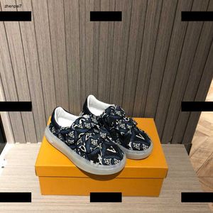 Topp Kids Casual Shoe Child Sneakers Classic Letter Print Handsome Boy New Listing Box Packaging Rubber Spring Children's Size 26-35