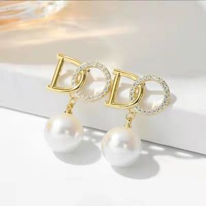 Temperament Elegant Designer Clover Studs Earring Vintage Charm Stud Earrings Back Mother of Pearl Stainl Steel Gold Studs Agate for Women Wedding Jew S0ub#