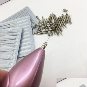 Other Pet Supplies 50Pcs Tattoo Removal Needles Thick Dedicated Tip Laser Plasma Pen Microneedle Skin Dark Spot Mole For Face Wart T Dhhsy