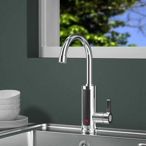 Kitchen Faucets Instantaneous Digital Display Electric And Bathroom Quick-heating Heating Faucet RX-011-1