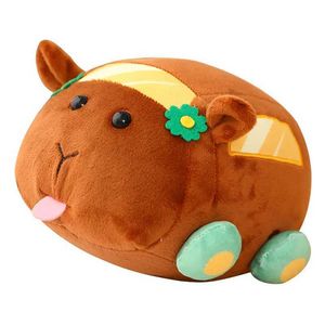 Gefüllte Plüschtiere 10/20 cm niedliche Mausplüschspielzeug weiche Füllung Tier PUI Molcar Plüsch heiße japanische Cartoon Maus niedliche Meerschweinchenwagen Kissen D240520