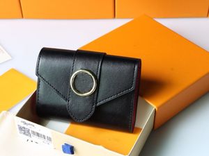 2024 Nya mynt Purses Short Style New Wallet Fashion Women's Mini Wallet med Orange Box