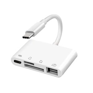 MacBook Cep Telefonu için C Tip C - SD Kart Okuyucu OTG USB Kablo Mikro SD/TF Kart Okuyucu Adaptör Veri Aktarımı Samsung Huawei