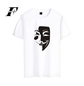 V Word Vendetta Team Strange Mask Round Hals t Männer und Frauenliebhaber Allmatch Kurzarm Rendering Unledes oberes Kleidungsstück T -Shirt9169427