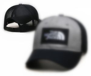 Designer baseball cap Letter New Luxury Fashion men and women Street hat Adjustable Leisure snap fastener trucker Hats 22 styles N-8