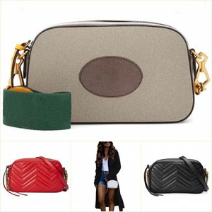 Piękne 10a nowe torby z kamery w stylu vintage torba na ramię Messenger Mężczyźni Mężczyźni mody torebki designerskie torebki z paskiem Crossbody Bag klasyczne torby Dhgate