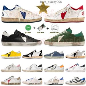 Sapatos de plataforma de grife Super Star Shoe Black White Silver Luxo Es Eyitys Classic pão de ouro dourado bobo goode goosee gooseees goldenstar goesosneakers 2jaq