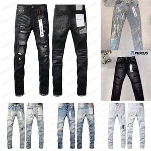 Purples Jeans Denim Trousers Mens Jeans Designer Jean Men Pants Black Pants di alta End Dritta design dritto Streetwear Designer Sude Sweep Designer S