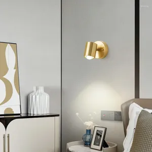 Vägglampa modern stil retro kök dekor lampor för läsning av lampan sovsal applikation väggmålning design