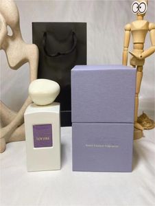 Homens e mulheres garrafa de vidro Spray Lavender Limited Nova York Perfume Unisex 100ML9440162