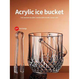 Ice Buckets And Coolers Small Bucket Cooler Diamond Bar With Beer Storage Transparent Acrylic Flower Wine Drop Delivery Home Garden Dh7Kl