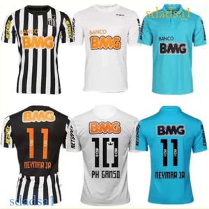 Neymar Jr Ronaldinho Retro 95 96 Flamengo piłka nożna koszulka 12 13 Santos 1995 100. rocznica Romario 2013 Atletico Mineiro Classic Football Shirts Vintage 2012