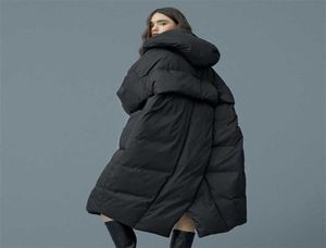 S 7xl Plus Size Winter Oversize Warm Entenmantel Female weibliche Xlong -Jacke mit Kapuzenstil Dicke Parkas F192 2110183212476