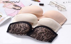 Seksowne niewidoczne biustonosze na push unds dla kobiet Wyczyść back Brassiere Brassiere Light Expted Bralette Female Bielizna 6975754