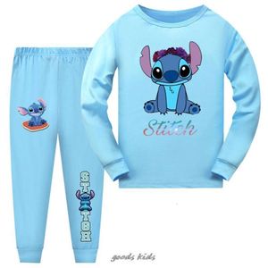 Autumn Kids Sets Boy Sleepwear Pyjamas Children's Pamas Suit Baby Clothes Teens Long Sleeve Girl Pijamas L2405