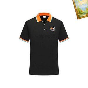 Designer Polo Shirtmens Polos Polo Shirt Mens Luxury Short Shive Casual Shirt High Street Fashi