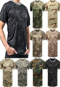 Männer Taktische Militärarmee Tarnung T -Shirt Kurzarm Sommer Freizeit Tees O Hals Top Shirt Streetwear Kleidung 2106291120654