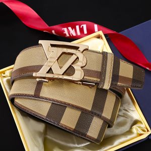 2024 hot seel Designer belt Men luxury triangle logo Genuine Leather belts fashion Zinc alloy buckle width 3.8cm options