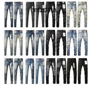 Mens Jeans Purple Jeans Designer Jean Mens Black Pants High End Quality Straight Leg Design Retro Street Wear Casual Sports Pants Designer Jogging Pants