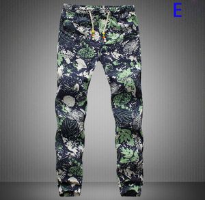 WholeMen Linen Pants New Design New Those Days Pants Men Casual Decorated Harem Mens Joggers Long Style Floral Print Pants 197667122