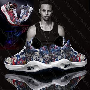 Curry 7. Generation Basketballschuh Designer High Top New Atremable Sports Schuhe Curry 6. Generation Mandarin Duck Dual Color Graffiti Sneakers 36-45