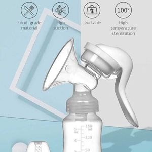 Breastpumps Manual breast pump with high suction suitable for pregnant and postpartum womens milking machine used to pull out milk and promote WX