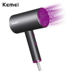 KEMEI SALON 4000W kraftfull elektrisk hårtork Negativ Jon Hårvård Professionell snabb torr 220V Blow Dryer Hushåll KM-8221 240520