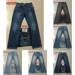 Designer purples Jeans Man Pants Black Skinny Stickers Light Wash Ripped Motorcycle Rock Revival Joggers True Religions Men High Quality Bran s