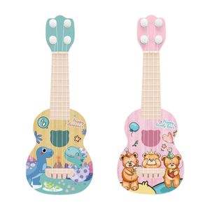 Ulepszenie gitary dla dzieci cztery umiejętności gitarowe gitary do przenośnej małej gitary z czterokrotną muzyką wx