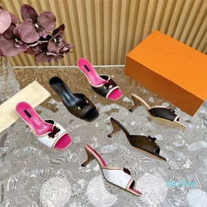 2024 Sandaler 6 cm Slim Fit Sexy High Heels Wedding Shoes