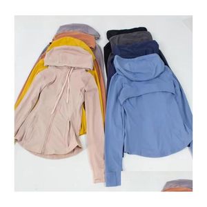 Женские куртки йога длинные рукава определяют толстовок с толчком с толчком с твердым цветом обнаженная спортивная талия с трудным фитнесом.