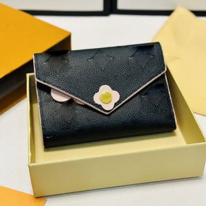 24SS Women Luxurys Designers Wallet Påsar Handväska Marmont Gold Hardware Bag äkta läder Messenger Wallet Purse Purse Card Holder 11cm