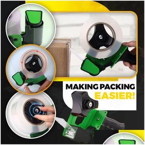 Other Building Supplies Tape Dispenser Tool Packaging Packing Masking Applicator Fit 50Mm Width 76Mm Inner Dia. 120Mm Max. Outer Dro Dhpyj